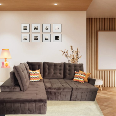 imagem do produto Sofá de canto retrátil e reclinável Toquio - Idealflex - Exclusiva Móveis